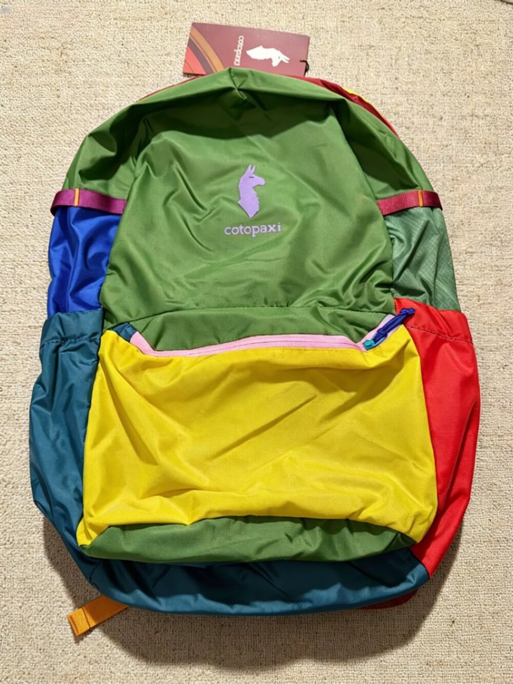 Cotopaxi Del Dia Colorblock Backpack Travel Daypack Lightweight